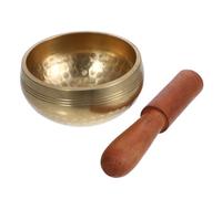 VICASKY Himalayan Singing Bowl Chakra Yoga Meditation Bowl and Wooden Rod Decorative Meditation Gong