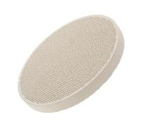 VICASKY Honeycomb Ceramic Welding Mat with Thermal Insulation Round Protective Pad Beige Ceramic Honeycomb Soldering Board for Industrial Fields and Welding Applications for Jewelry