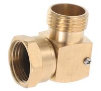 VICASKY Hose Heavy Garden Connector Brass Degree Swivel Elbow 90 Adapter with Knot and Tangle Protection Duty Solid Brass Fitting for Washing Cleaning Tasks Vehicles