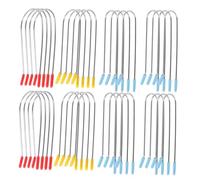 VICASKY Hot Roller Curler Clips Replacement U-shaped Hair Styling Clamps for Electric Curlers Heat Resistant Pins Compatible with Hot Roller Secure Grip for All Hair Types