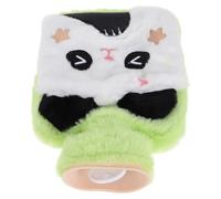 VICASKY Hot Water Bottle with Soft Panda Cover Warm Water Bag for Neck Shoulder Back Legs for Winter Comfort and Cramps Relief Versatile Hand Warmer Companion