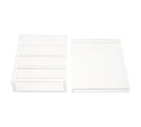 VICASKY Incubation Box for Convenient Access Acrylic Laboratory with 4 Slots and Sealed Lid, Western Blot Membrane Storage Tray and Space Optimization in Laboratory Use