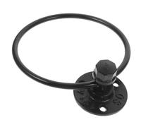 VICASKY Industrial Towel Ring Vintage Towel Holder Wall Mounted Bathroom Accessory Chic Design with Smooth Edges for Safe Use for Space Saving Home Office