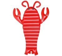 VICASKY Inflatable Lobster Shape Floating Mat PVC Swimming Pool Float Lightweight Water Lounger for Outdoor Summer Relaxation and Sunbathing