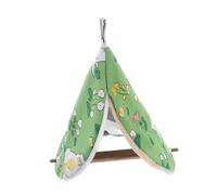 VICASKY Insulated Warm Parakeet Nest Snuggle Hut Bird Bed Cozy Cotton Sleeping House for Winter Cage Use Comfortable Resting Space Removable and Easy to Clean