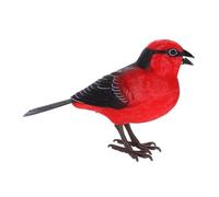 VICASKY Interactive Electric Singing Chirping Bird with Voice and Light Sensor Realistic Mimic Sounds Detailed Animal Figurine for Indoor and Outdoor Play Fun Educational Gift