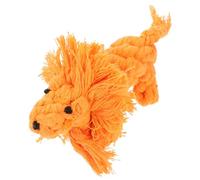VICASKY Interactive Lion Shape Pet Chewing Toy Rope Woven Dog Teething Plaything for Training Exercise Positive Behavior Reinforcement