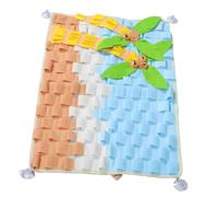 VICASKY Interactive Pet Snuffle Mat Non-slip Slow Feeding Puzzle for Dogs and Cats Machine Washable Foraging Sniffing Mat Enhancing Cognitive Development and Positive Behavior Training