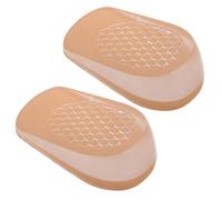 VICASKY Invisible Height Increase Insoles for Men Women Elastic Soft Silicone Gel Heel Lift Inserts with Design Comfortable Shoe Risers Boost Height for Casual Athletic Formal Footwear