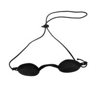 VICASKY Ipl Safety Goggles Eye Patch for Cosmetic Light Therapy Ultra Soft Silicone Protective Eyewear for Red Blue Light LED Treatment and Tattoo Removal Black