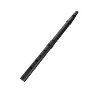 VICASKY Irish Whistle Six-hole C Key Flute Musical Recorder for Beginner Boy Girl Practice Wind Instrument in Deep Space Black and Portable for Music Class