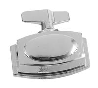 VICASKY Iron Drum Mount Bracket with Strong Durability Silver Plated for Drum Instruments Excellent Workmanship Easy to Install Beautiful Appearance Suitable for Tom Leg Base