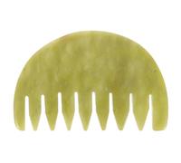 VICASKY Jade Massage Comb Guasha Scraping Tool for Scalp Body Meridian Massage Comb for Dry Scalp Relief Smooth Edges for Safe Use Friends Family
