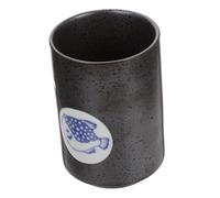 VICASKY Japanese Style Vintage Ceramic Tea Cup Rough Texture Safe Drinking Cup for Oolong Puer Black White Yellow Tea Home