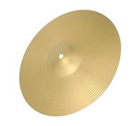 VICASKY Jazz Drum Cymbal with Sound Quality and Impact Resistance 12-inch Brass for Drum Kit Percussion Accessory for Drummers and Percussionists