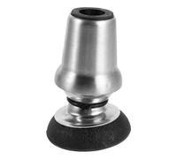 VICASKY Jointed Crutch Tip 3/4" Rotating Cane Foot with Anti-Slip Rubber Traction Base, Shock Absorbing Replacement Cap for Walking Sticks and Medical Crutches, Lightweight Black Mobility