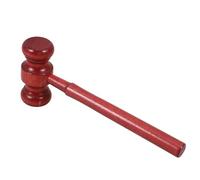 VICASKY Judge Gavel Auction Hammer Solid Wood Mini Mallet for Executives and Cosplay Accessories Portable Design