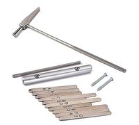 VICASKY Kalimba Keys Musical Steel Keys for Note Thumb Piano Replacement Parts with Tuning for African Mbira Finger Percussion Instruments