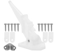 VICASKY Kayak Speedometer Set Boat Speed Measure Tool White Nylon Reusable High Precision Measurement with Start-up Guide Tube and Assembly Screws for Boat and Kayak