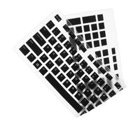 VICASKY Keyboard Protector Anti-Dust Silicone 1 PC Black Water Resistant Cover Compatible with Dell KM636 Wireless Keyboard for Optiplex 5250