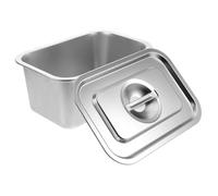 VICASKY Kitchen Compost Bin Countertop Stainless Steel Food Waste Container with Odor Sealing Lid for Indoor Kitchen Waste Management and Sustainable Composting Easy to Clean Pail