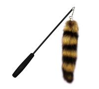 VICASKY Kitten Teasing Stick Fishing Pole Cat Teaser with Extendable Carbon Fiber Rod and Sponge Handle Stimulates Cat'S Curiosity Helps Cats Stay Fit 99Cm Length at Home