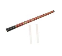 VICASKY Krishna Flute Chinese Traditional Bamboo Long Flute in D Key Portable Easy to Learn for Music Lovers