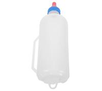 VICASKY Large Capacity Lamb Milk Bottle for Feeding Goats and Sheep Easy to Clean Livestock Feeder Bottle Suitable From Newborn to Weaning Encourages Natural Drinking Behavior Farms and