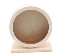 VICASKY Large Silent Hamster Running Wheel Wooden Exercise Roller for Chinchillas Pets Quiet Design for Stress Playtime for Healthy Activity and Joyful Exercise