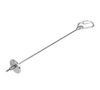 VICASKY Large Stainless Steel Parrot Fruit Fork and Vegetable Holder for Bird Cage Feeding, Sturdy Bird Food Skewer for Corn, Fresh Fruit, and Meat, Suitable for Parrots and Cage Use