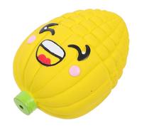 VICASKY Latex Squeaky Dog Large Laughing Corn Shape for Aggressive Chewers Puppy Teething Sturdy Pet for Small and Large Breeds Interactive Chew