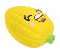 VICASKY Latex Squeaky Dog with Laughing Corn Vegetable Face, Tough Chew for Aggressive Chewers, Puppy Teething Fun Interactive Pet for Small Dogs