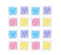 VICASKY Laundry Scent Beads Multicolor Fast-Dissolving Fabric Softener Capsules for Washer Cleaning Odor Elimination Static Reduction Portable Individually Packed Garment Softening Beads