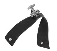 VICASKY Leather Drum Mute Pad for Drums, Professional Tone Control Dampener Metal Backing, Change Vibration Frequency, for Practice and Performance