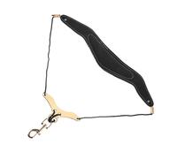 VICASKY Leather Saxophone Neck Strap Padded Sling for Boys and Girls Beginners Adjustable Sax Harness Strap