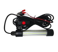 VICASKY LED Underwater Fishing Light Green Glow Pressure-resistant Bait Lamp for Fresh and Saltwater Fishing Automatic Activation Fish Attracting Tool for Bass Herring Squid