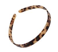VICASKY Leopard Pattern Hair Hoop for Women Stylish Non Slip Headband for Parties Photography and Daily Use Durable and Comfortable Cloth Headband for Hair Decoration