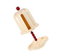VICASKY Lidded Double-layer Tissue Box Sealed Lid and Underside Trinket Tray for Countertop Stylish and Functional Tissue Dispenser for Napkins and Items