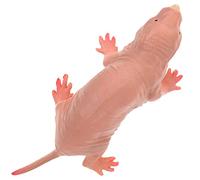 VICASKY Lifelike Mole Sculpture Realistic Naked Mole Rat Figurine Boy Girl s Animal Model for Crafts Solid Design for Home Office Decoration Boy Girl and Nature Lovers