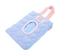 VICASKY Lightweight Cotton Wet Wipe Holder with Refillable Container and Convenient Flip Lid, Baby Stroller Organizer Wipe Dispenser Bag that Can be Hung to Diaper Bag or Stroller