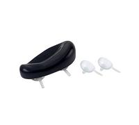 VICASKY Lightweight Tpu Violin Shoulder Rest Fixed Suckers Sweat Absorbent and Decompression Design Black for Comfortable Hours of Play