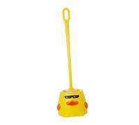 VICASKY Little Yellow Duck Toilet Brush Cute Bathroom Accessory Household Cleaner Long Handle Scrubber for Efficient Cleaning in Toilet Bowl
