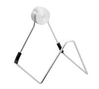VICASKY Magnetic Stainless Steel Sponge Holder Drain Rack for Kitchen Sink Space Saving Design Easy Drainage for Sponges and Dish Cloths No Required