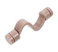 VICASKY Magnetic Washing Machine Door Holder Ventilation Prop for Front Loaders Easy Install Adhesive Magnet Laundry Accessory for Home Hotel Laundromat Use Light Brown