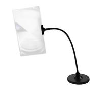 VICASKY Magnifying Glass with Flexible Tube and Stand Desktop Embroidery Magnifier for Reading Sewing Crafts and Watch Repair Angle High Durability Lens