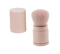 VICASKY Makeup Brush Tool Retractable Blush Brush Pink Synthetic Hair Plastic Handle Setting Feature Soft on Skin for Makeup and Cosmetic Use by Ladies and Girls