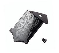 VICASKY Mandolin Strings Extra Light Black Screw Cover Triangle Plated Tailpiece 8-string Mandolin Tailpiece for Guitar Maker