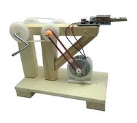 VICASKY Manual Electricity Generator Model Assembly Kit Educational Stem for Creative Teaching Experiment Design to Enhance Developmental Skills