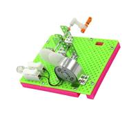 VICASKY Manual Generator Hand Shaking Dynamo Science Experiment Model for Stem Learning Educational Electric Generator Kit for Creative Teaching and Play