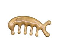 VICASKY Massage Comb for Scalp Comfortable Hair Comb Wooden Material Simple Design for Home Use and Indian Head Massage Random Color